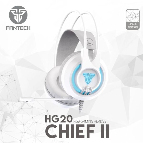Fantech White RGB Gaming Headset
